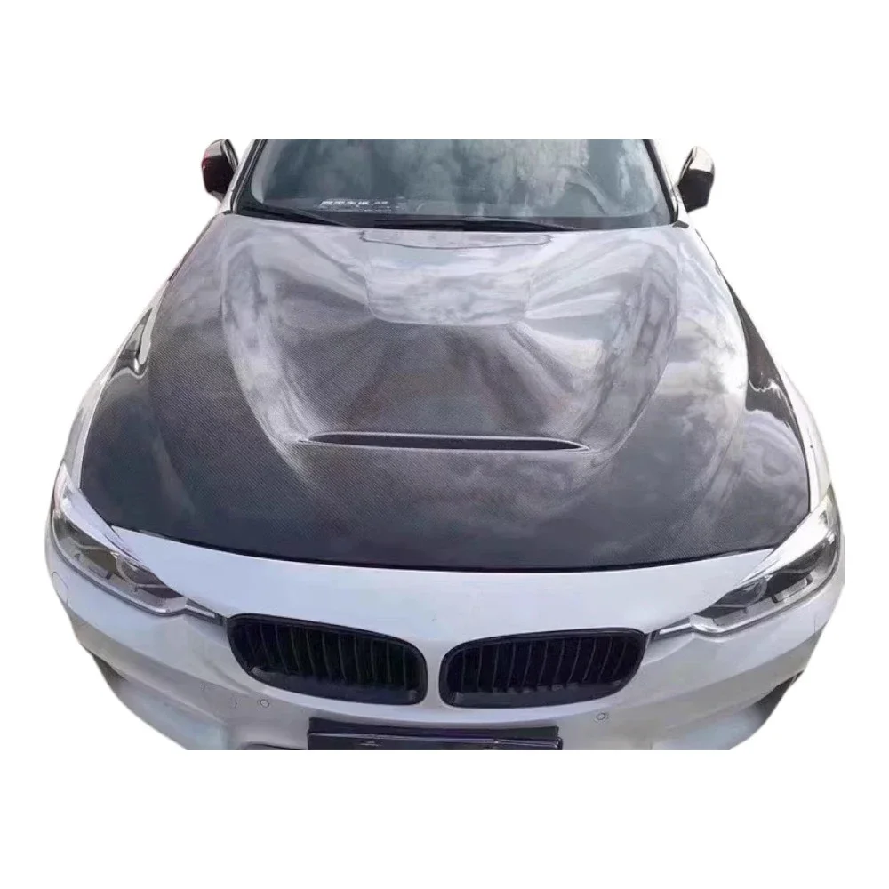GTS Style Carbon Fiber Front Engine Bonnet Hood for 3 Series F30 340i Xdrive 340i XDrive F30 F35 2012-2019