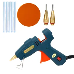 Hot Melt Glue Gun 40W 1.3mm/1.5mm Small Nozzles Hot Melt Gun 7mm Glue Sticks DIY Home Craft Repair Tool Mini Glue Gun