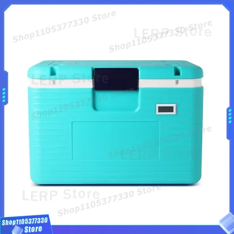 54L Portable Camping Refrigerator Large Outdoor Cooler Box Car Travel Fridge Electric Ice Chest For Picnic Beach Fishing Trip