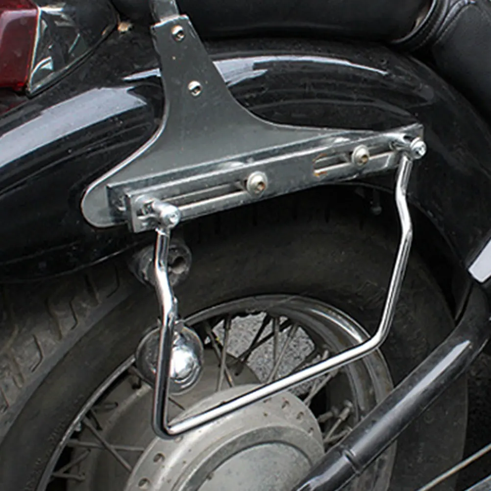 

Side Bag Bracket Accessories for Motorcycle Saddle Stable Support Crafted Materials Easy Installation Reliable Fixation Enhanced