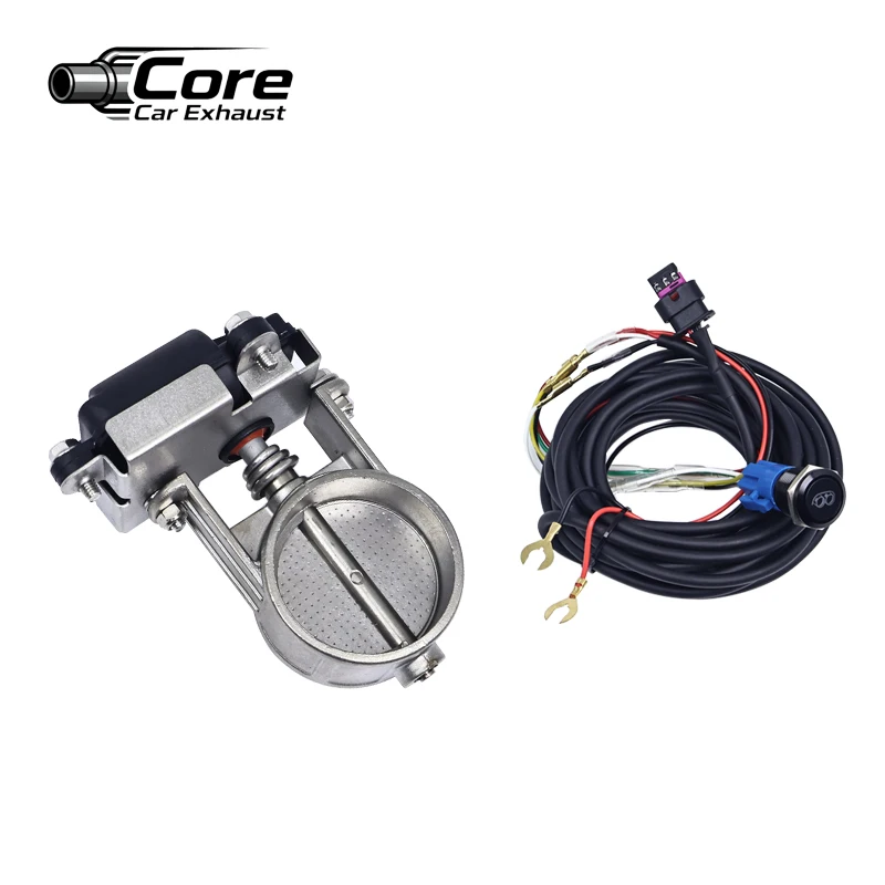 

Electric Exhaust Valve Kit Sports Car Sound Catback Downpipe Modified Electronic Valve Button Switch Control Dia 51/60/63/76mm