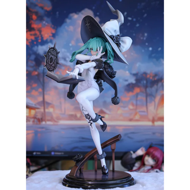 

In Stock Original Ribose Rise Up Series Hatsune Mku Fantasia Witch 25cm Anime Character Model Desktop Ornament Toy Birthday Gift