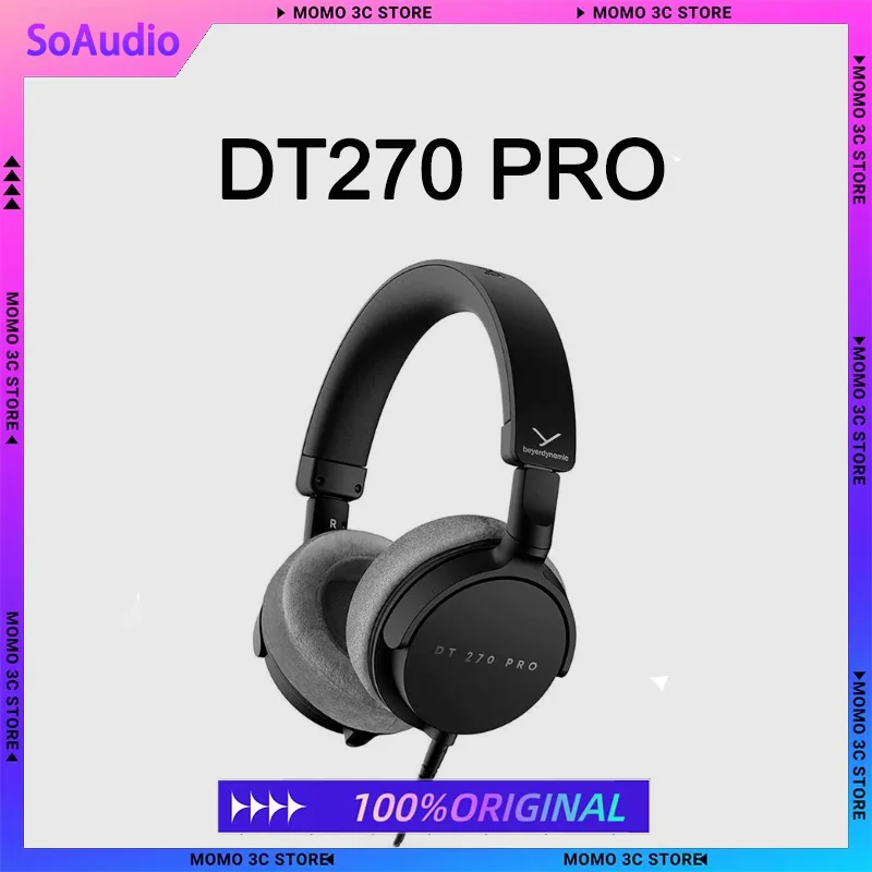 

Beyeerdynamic DT270 PRO Compact Circumaural Studio Headphones for Recording, Monitoring & Content Creation