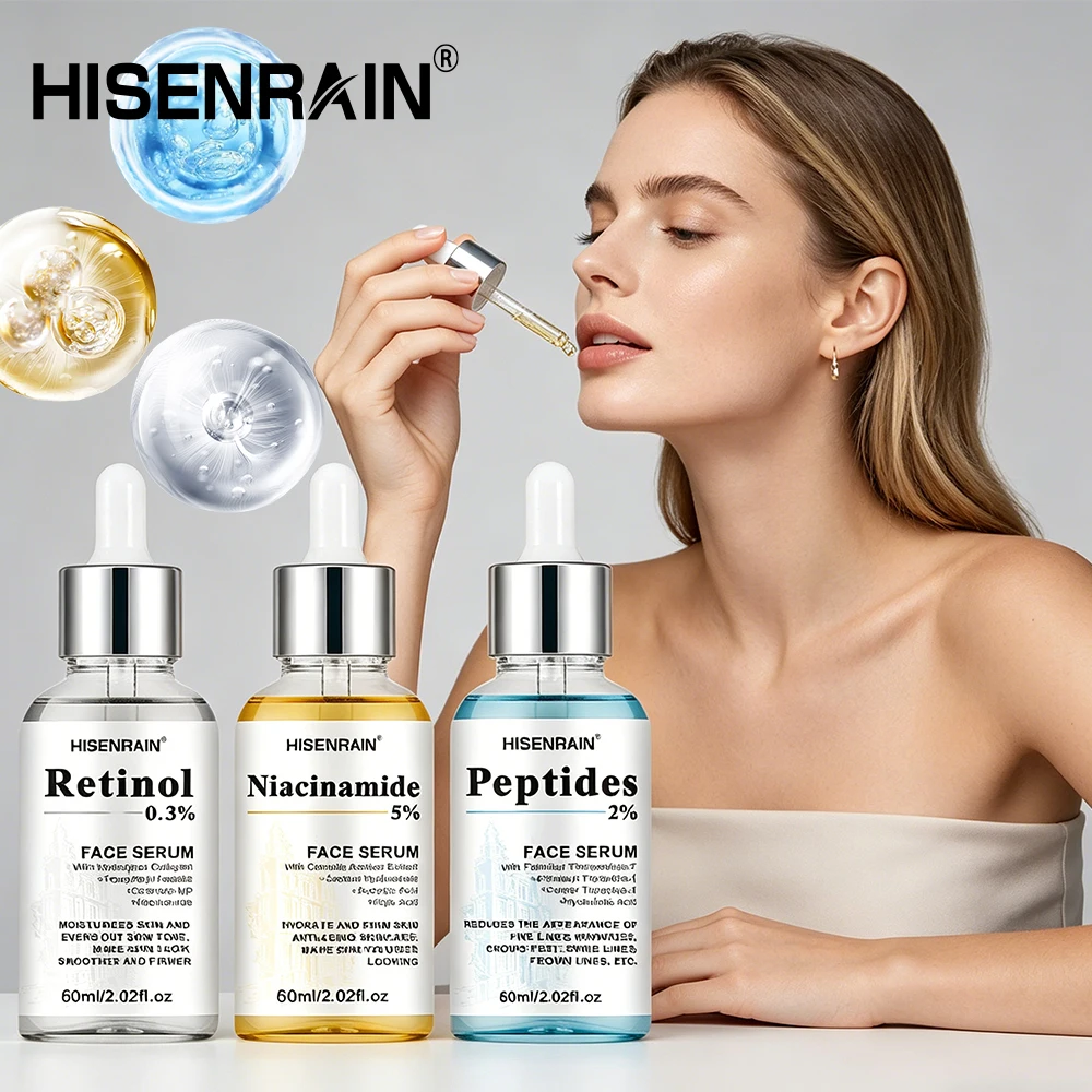 conjunto-de-trio-de-seruns-faciais-hisenrain-com-retinol-niacinamida-peptideos-hidratante-anti-envelhecimento-presente-essencial-para-as-festas