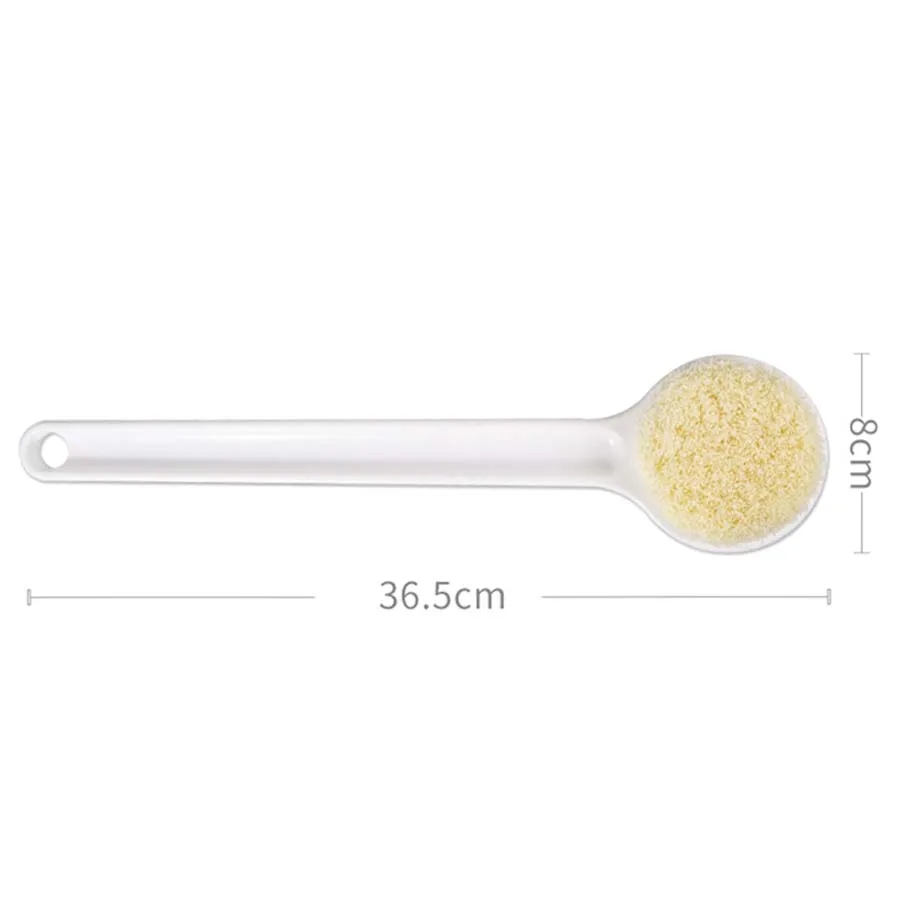 Long Handle Bath Brush, Soft Bristle Bath Brush, Exfoliating, Back Massage, Body Back Cleaning