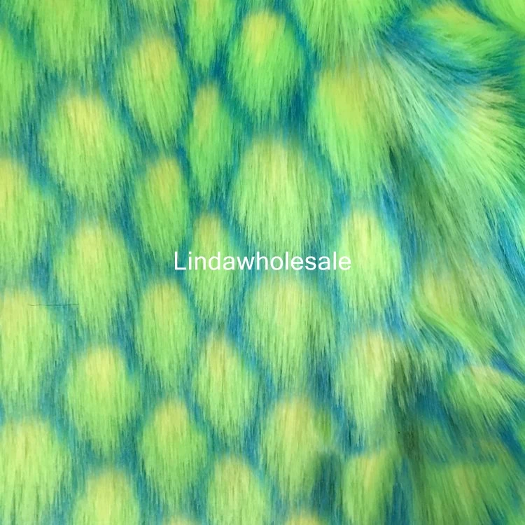 Jacquard fox fur, imitation rabbit faux fur fabric, pineapple jacquard rabbit fur,160cm*90cm(one yard)/pcs