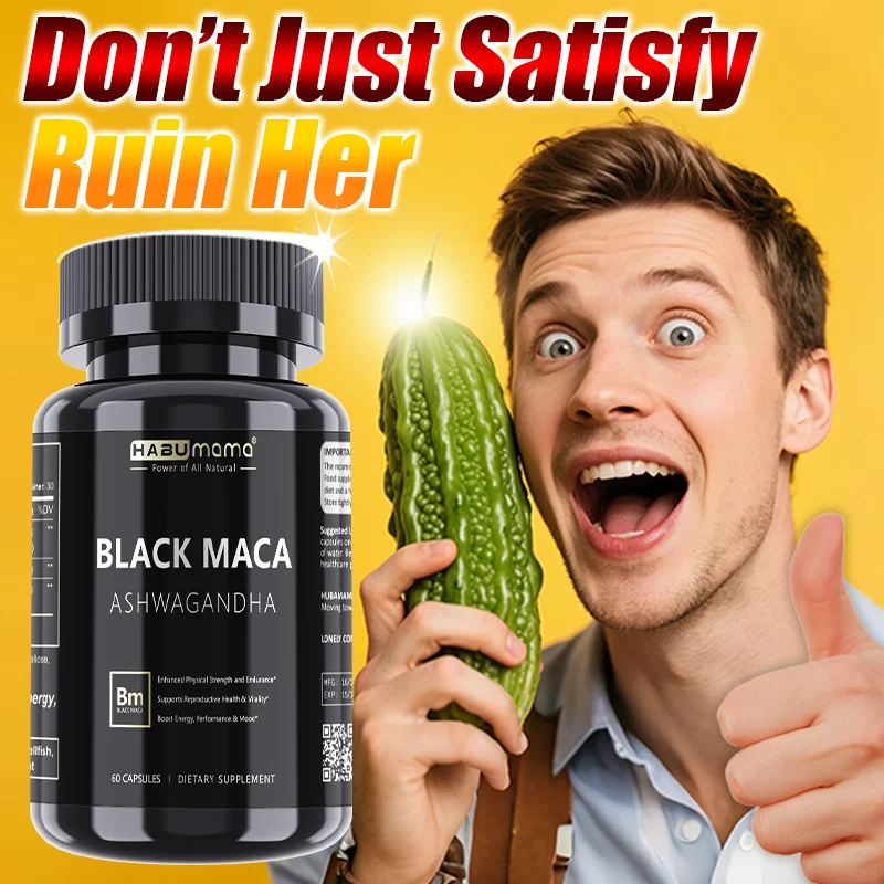 

Таблетки HABUMAMA Ashwagandha & Black Maca — добавка для улучшения мужского пола — поддержка энергии и выносливости — усилитель для мужчин — высший