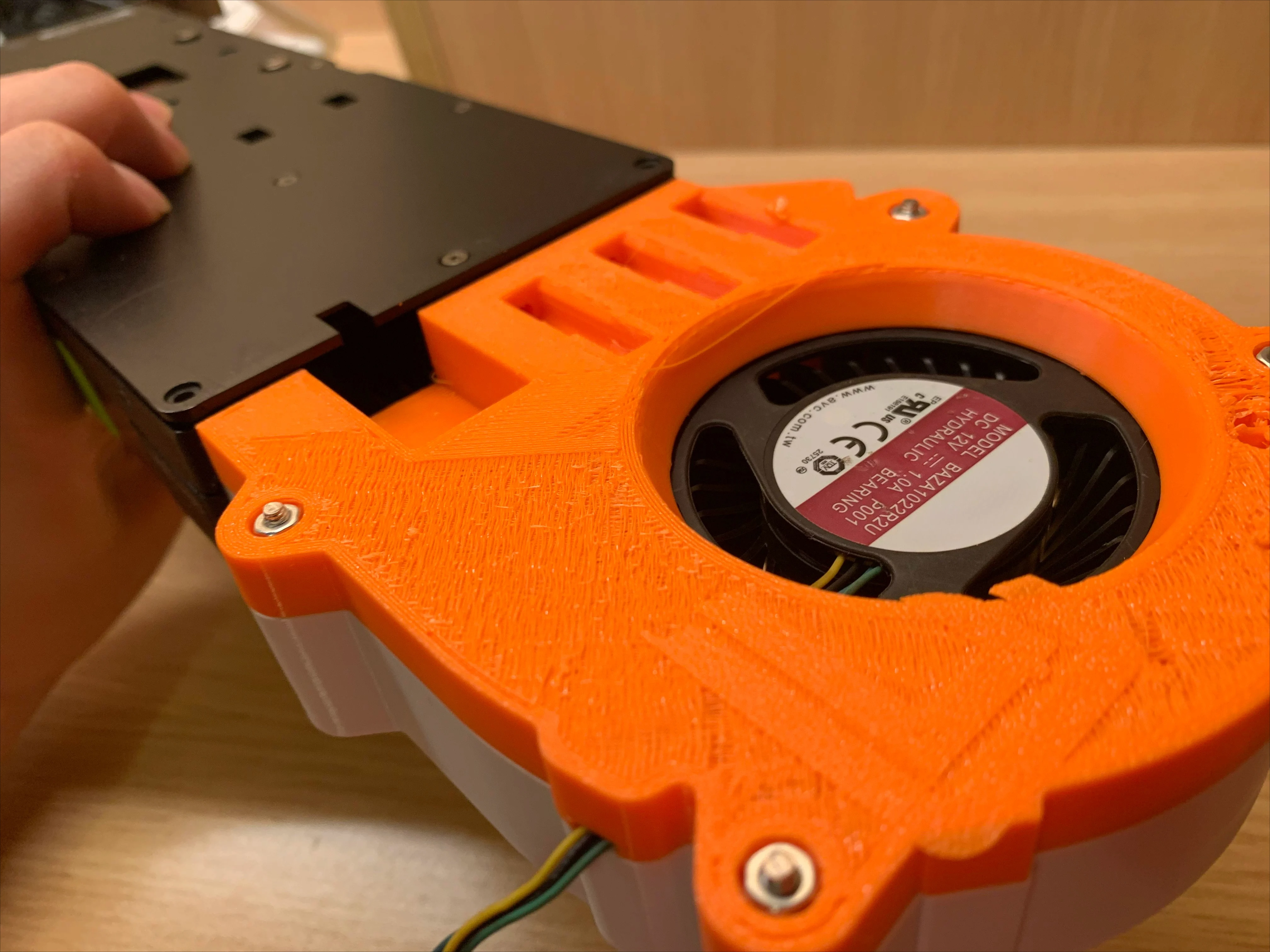New for NVIDIA for Tesla V100 P40 M40 Graphics Card Turbo Cooling Fan, for AVC 4-Pin PWM Approx. 39cm in length (including fan) - view 4