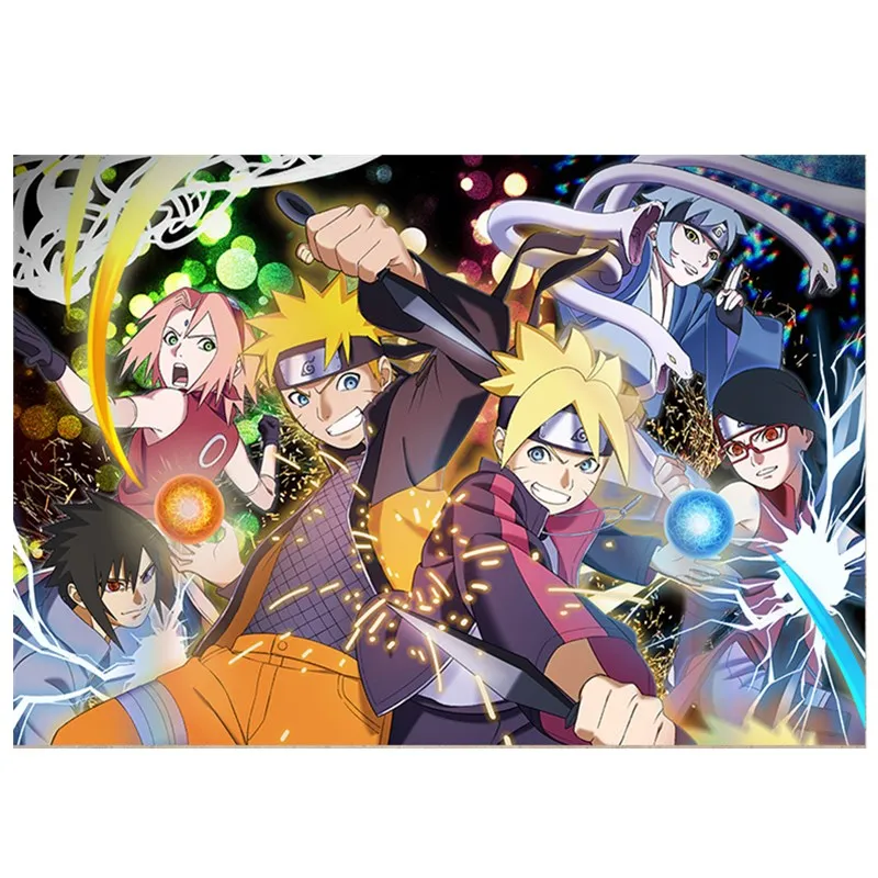 100*150Cm Anime Naruto Achtergrond Doek Kinderen Verjaardagsfeestje Decoratie Suppllie Achtergrondstudio Rekwisieten Feestartikelen