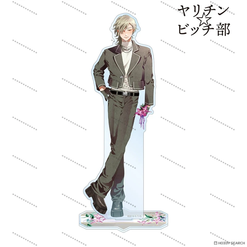 Anime Yarichin Club Button Pin Metal Badge Kawaii Yuri Ayato