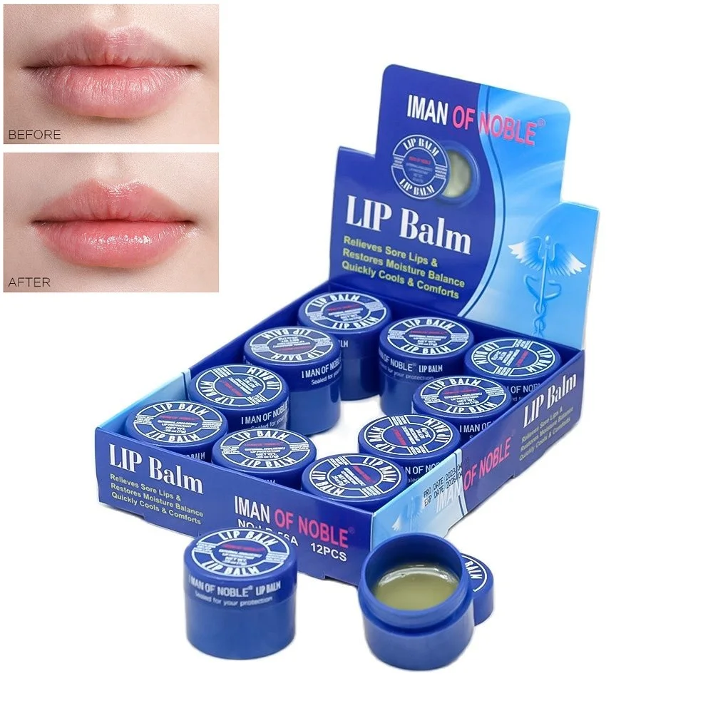 12Pcs/Lot Long-lasting Moisturizing Lip Balm Hydrating Anti-dry Remove Dead Skin Repair Lips Lip Care Wholesale