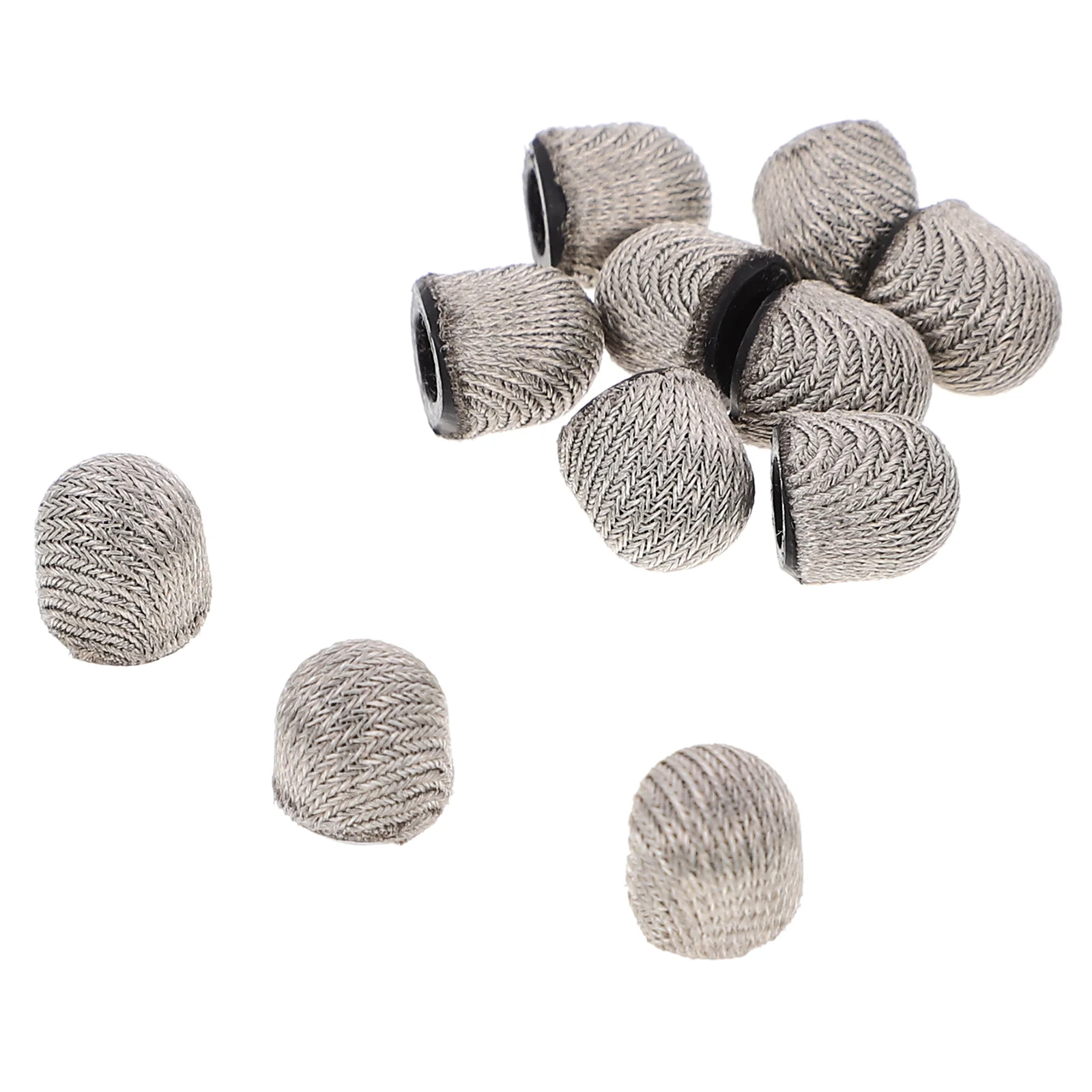 10 Pcs Stylus Pen Tips Replacement for Disc Capacitive Suction Cup Conductive Fiber Cloth (nano Silver Wire Tip) Written