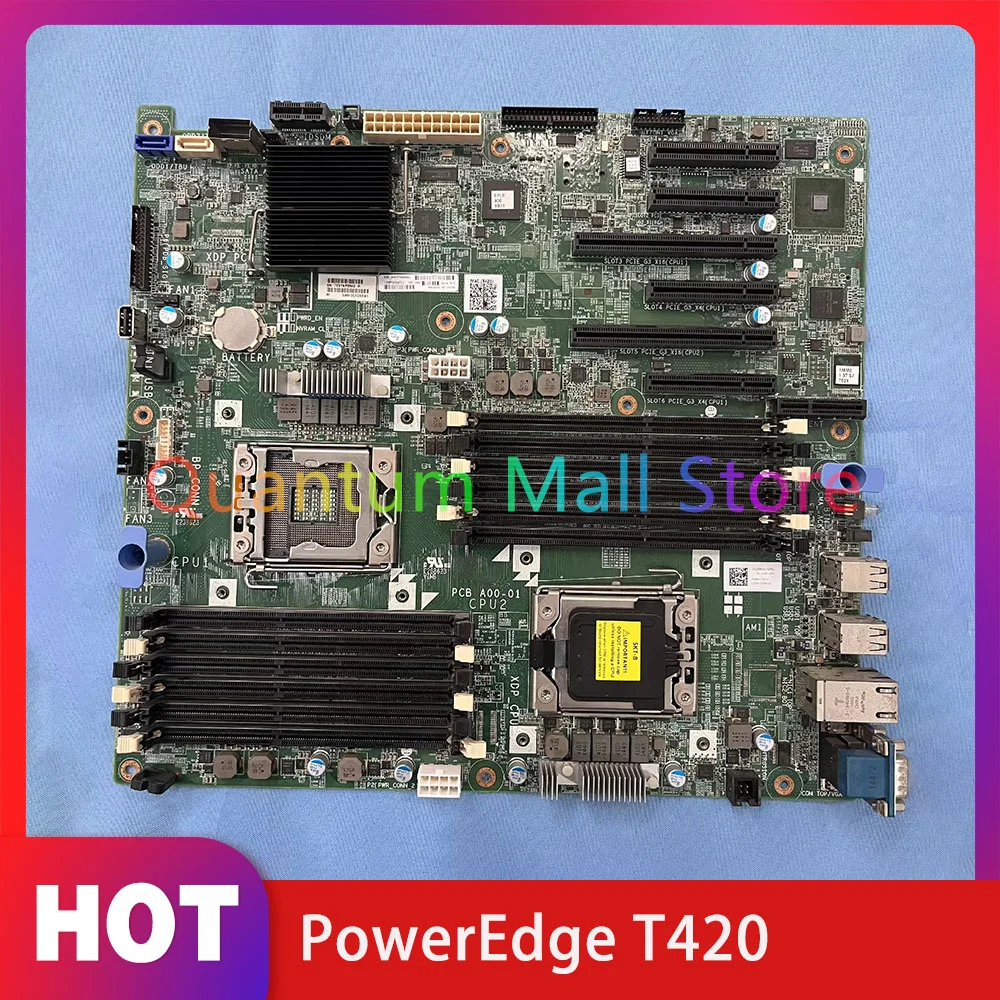 

Серверная материнская плата PowerEdge T420 TT5P2 3015M 03015M CPKXG 0CPKXG 61VPC 061VPC