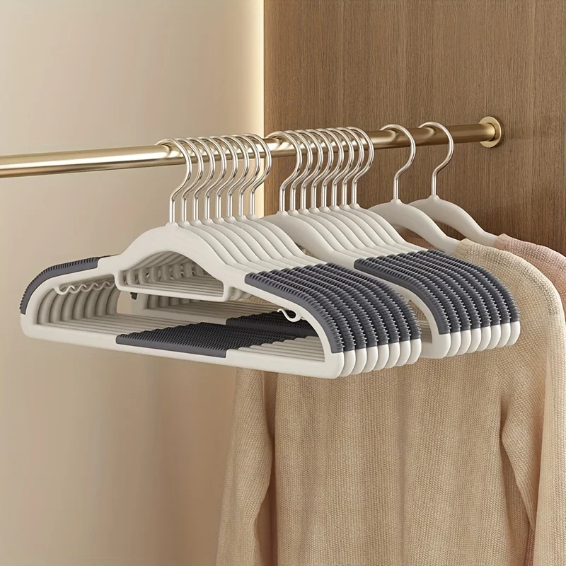 20PCS home clothes hanger anti slip clothes drying dormitory bedroom wardrobe dedicated storage clothes hanging without marks