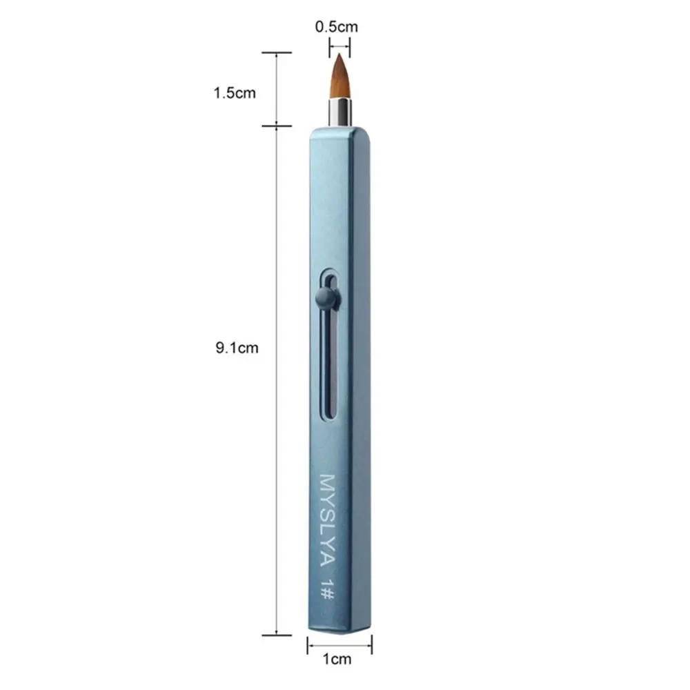 Escova labial retrátil para mulheres Ferramenta de maquiagem para lábios Mini escova labial de viagem Escova de batom tampada Escova labial Escova cosmética