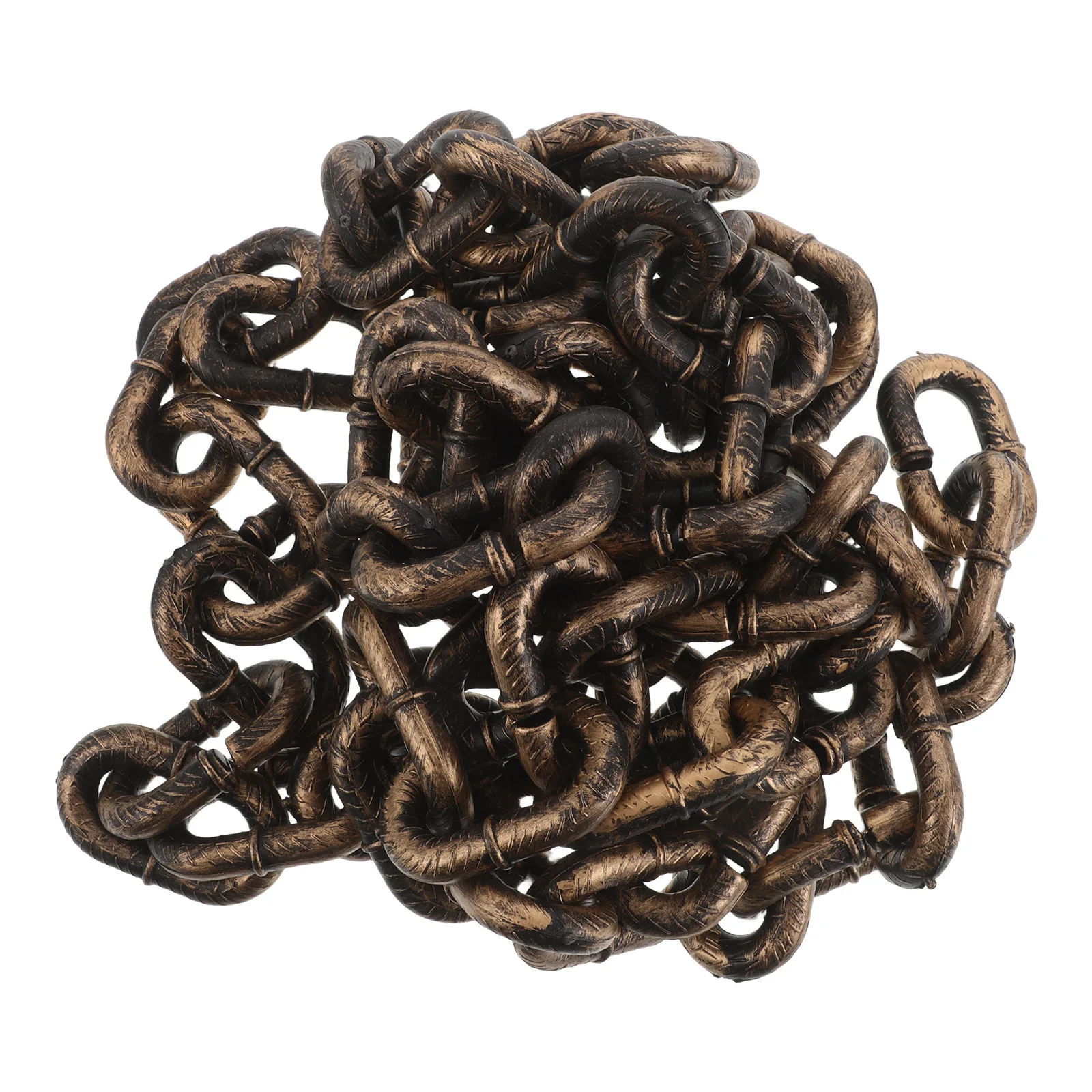 

3Pcs Realistic Plastic Chain Halloween Props Fake for Spooky Decor Haunted House Party Costume Accessories Display
