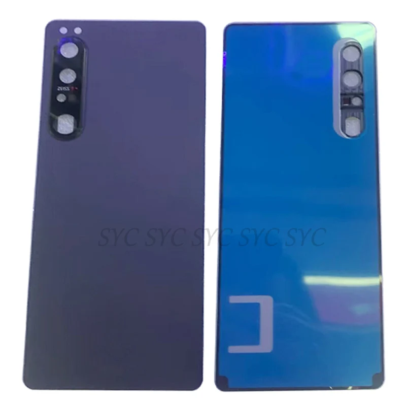 Cubierta de batería para Sony Xperia 1 IV, carcasa de Panel de puerta trasera, piezas de repuesto para lente de cámara