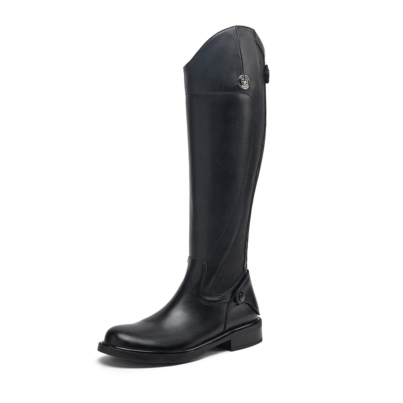 Womens Equestrian Supplies Long Boots Trend Equestrian Boots Riding Equipment Non-Slip Ultra Footwear Resistant Horse Rider Shoe