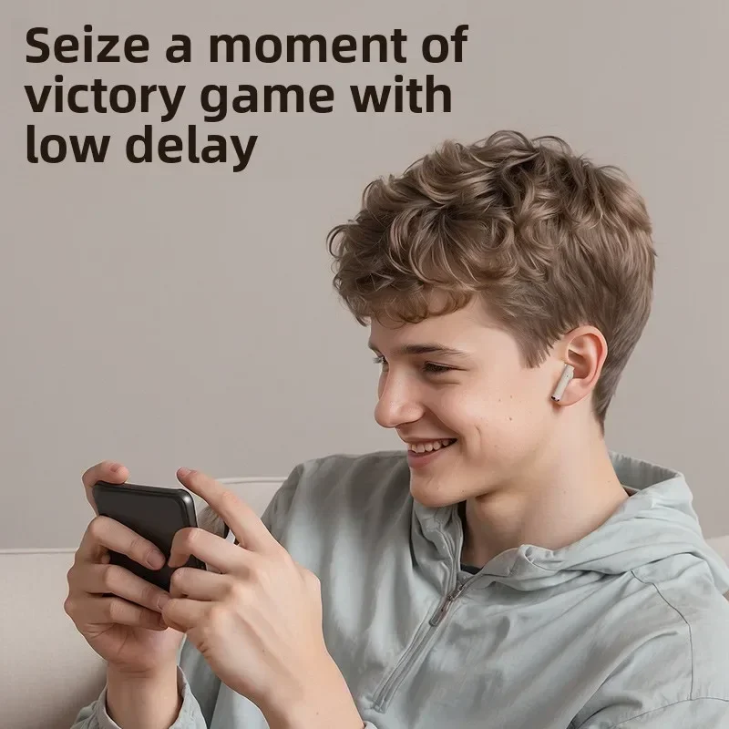 Q86 Tws سماعات لاسلكية للحد من الضوضاء موسيقى رياضية مع ميكروفون هاي فاي باس Hd صوت سماعات أذن بلوتوث مع شاشة LED