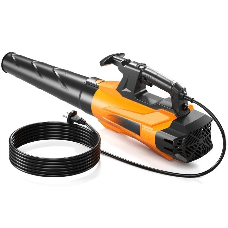 Blower Small Blowing Snow Blast Leaf Blower Plug-in Household Blowing Fallen Leaves Violent Turbo Hair Dryer