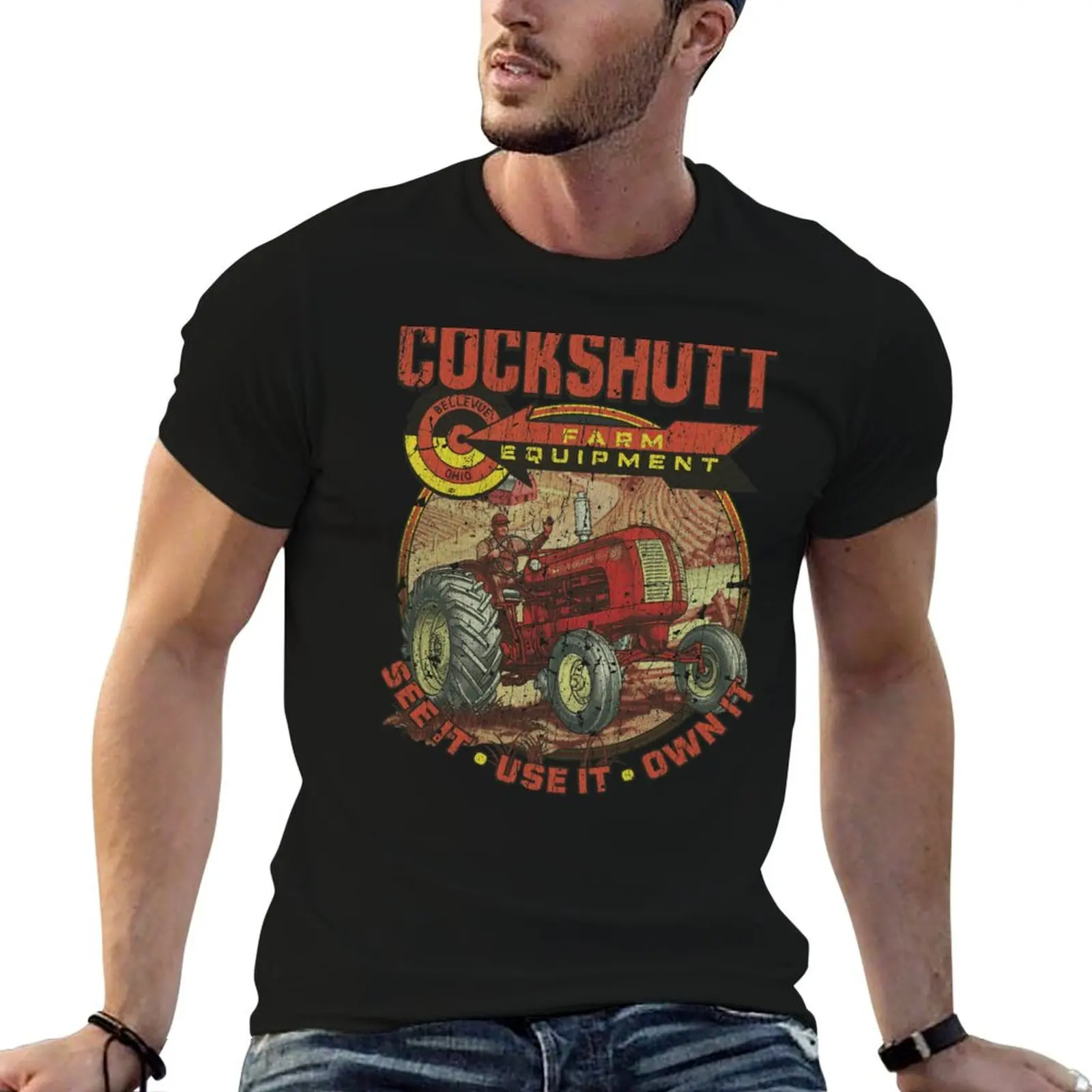 Cockshutt Farm Equipment Ltd. 1953 T-Shirt cotton t shirt pack t shirt for man t shirt man casual T-shirt