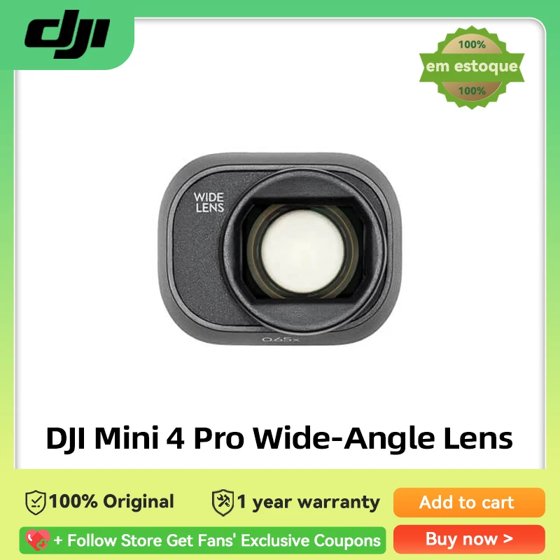 DJI Mini 4 Pro Wide-Angle Lens Expanding FOV 81.5 to 114 For Photos From 75 to 100 For Video For DJI Mini4 Pro Accessories