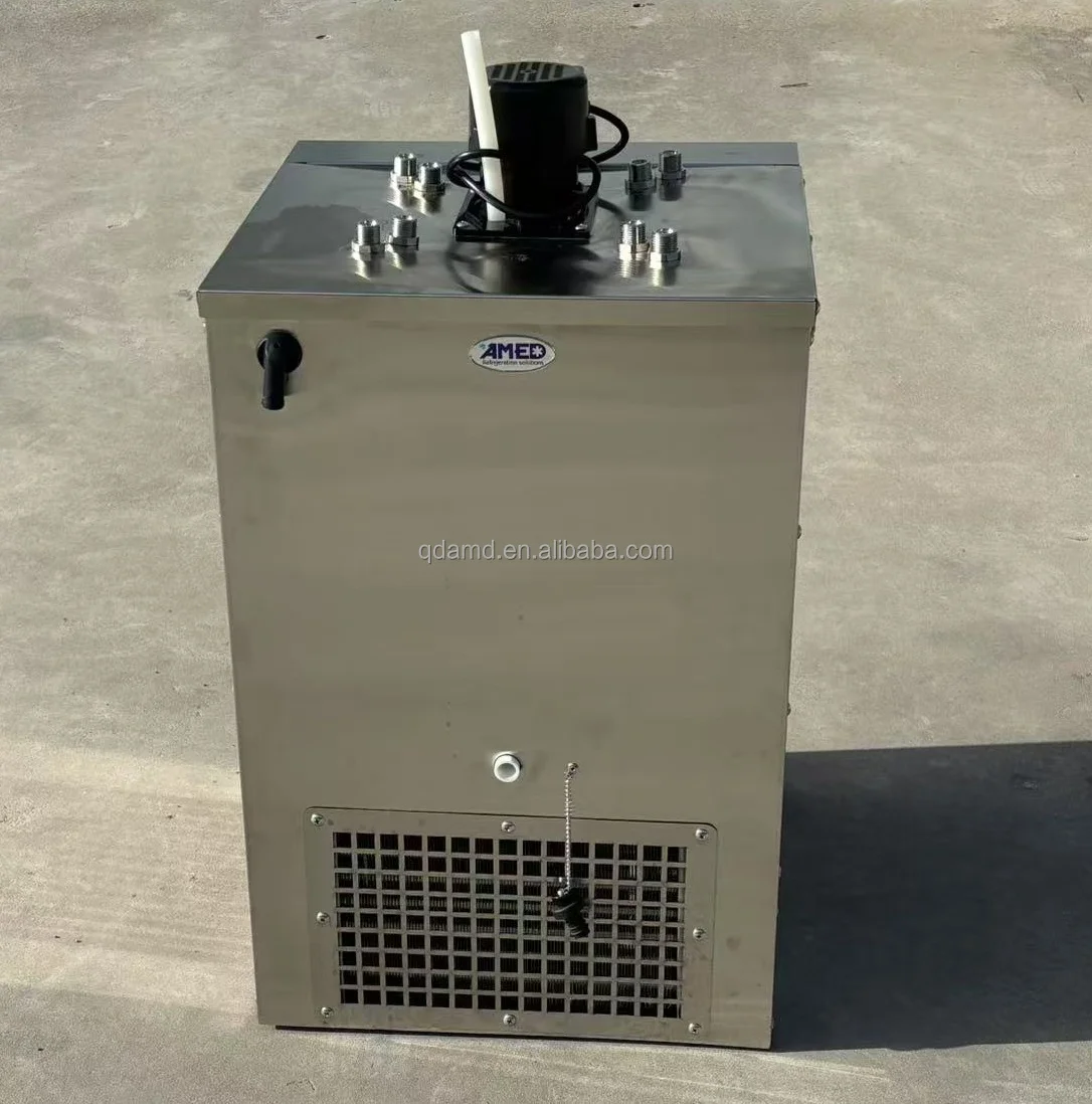 180L Under Counter Portable Beer Cooler Machine Stainless Steel Ice Bank Freezer With Cooling Coils & Electronic Thermostat