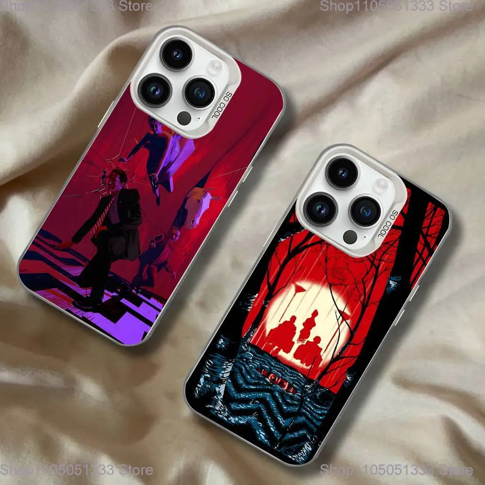 

Twin Peaks Fire Walk With Me Phone Case For iPhone 16,15,14,13,12,11,Pro,XS,Max,Plus,Mini,SE White Candy Matte Shockproof Cover