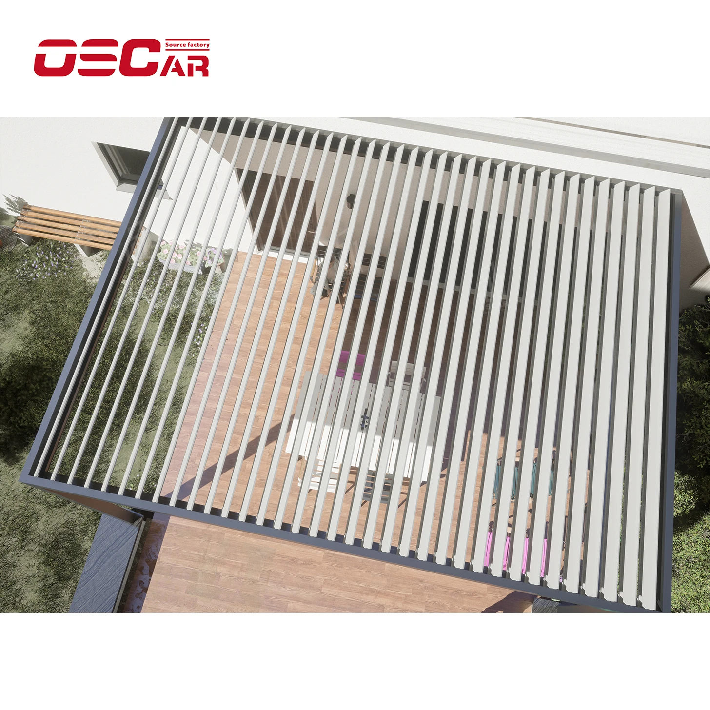 

Modern Designs Opening Aluminum Pergola Garden Motorized Louvered Patio Roof System container scanning system