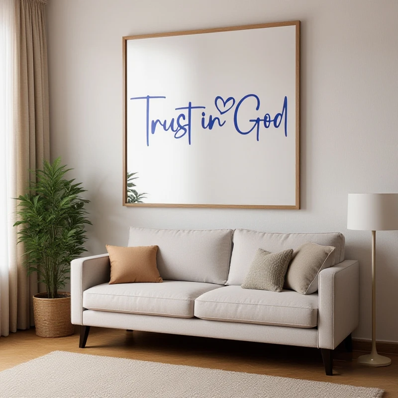 

Trust In God Mirror Decal, Car Decals For Women, Faith Mirror Decal, Cute Vinyl Decal, Christian Car Mirror Decal, Religious Car