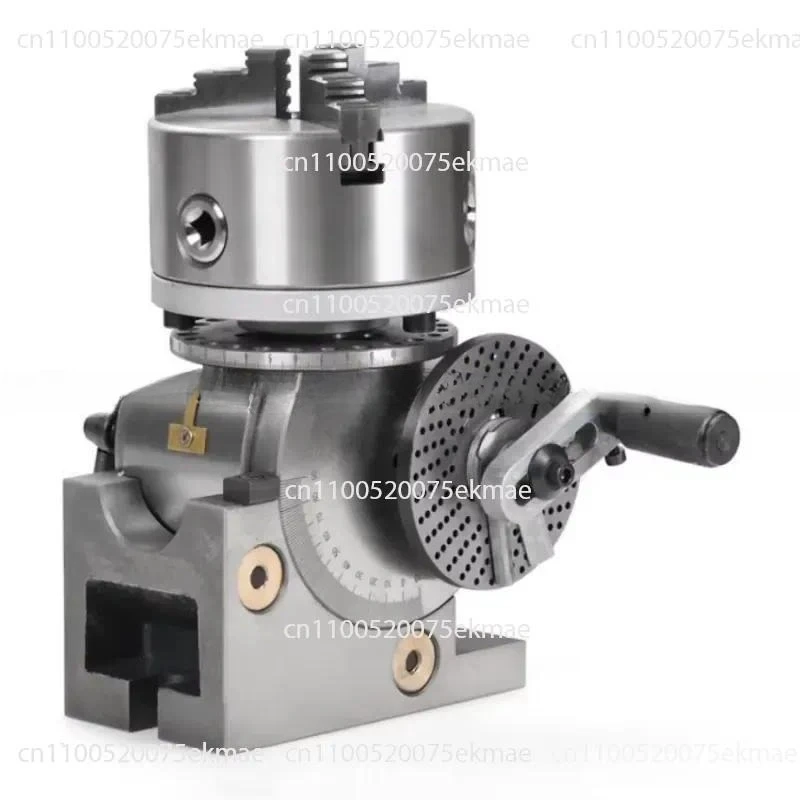 for BS-0 5-inch 3-jaw Chuck Screw Head Semi-universal Milling Device for Milling Machine Indexing Splitting Head Chuck Tail Seat