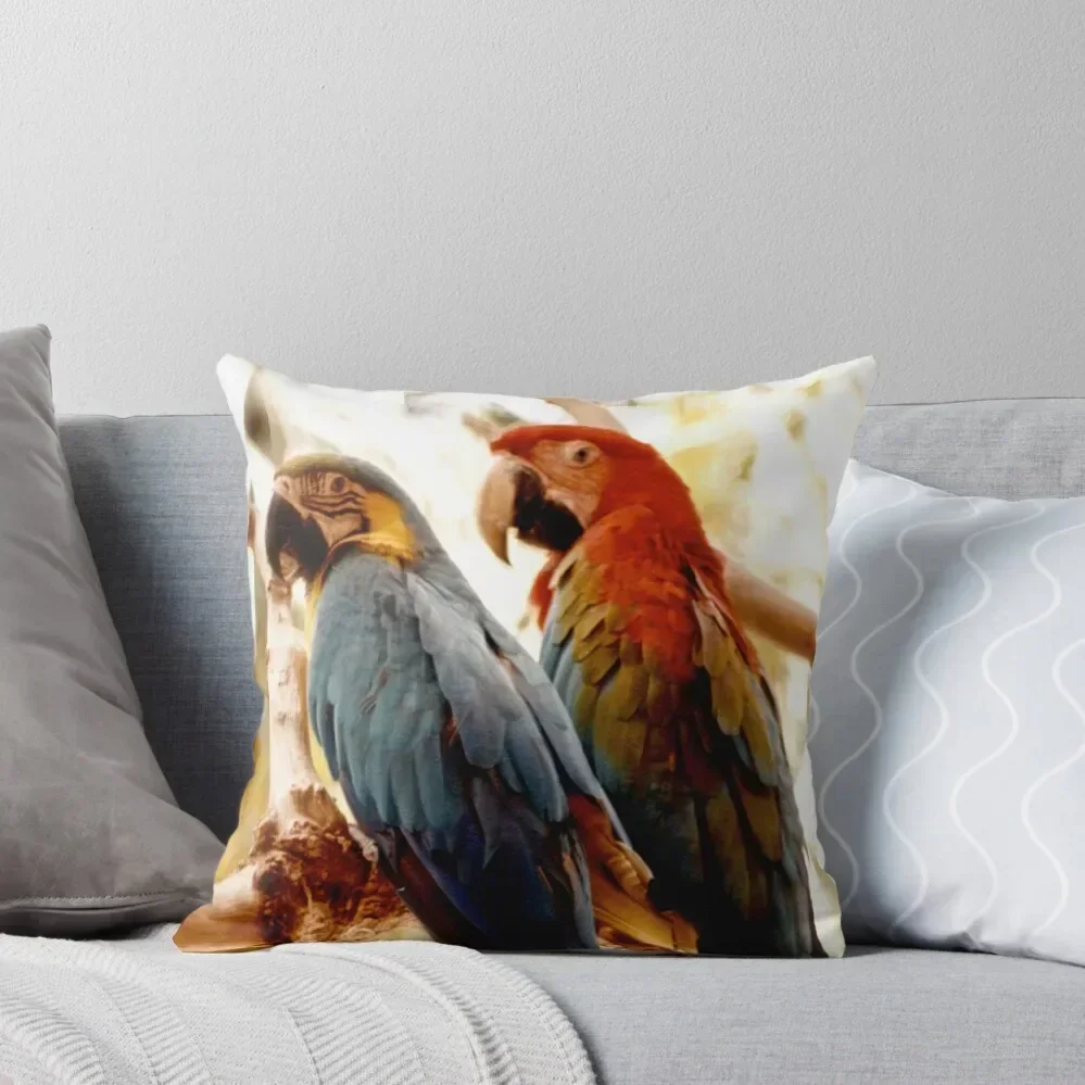 

Parrots Throw Pillow Cusions Cover luxury home accessories pillows decor home Cushion Cover Set pillow