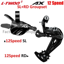 LTWOO AX12 1x12 Speed Bicycle Derailleur Groupset 12V Shifter Switch Rear Derailleur MTB Bike Parts Max Compatible 52T Cassette