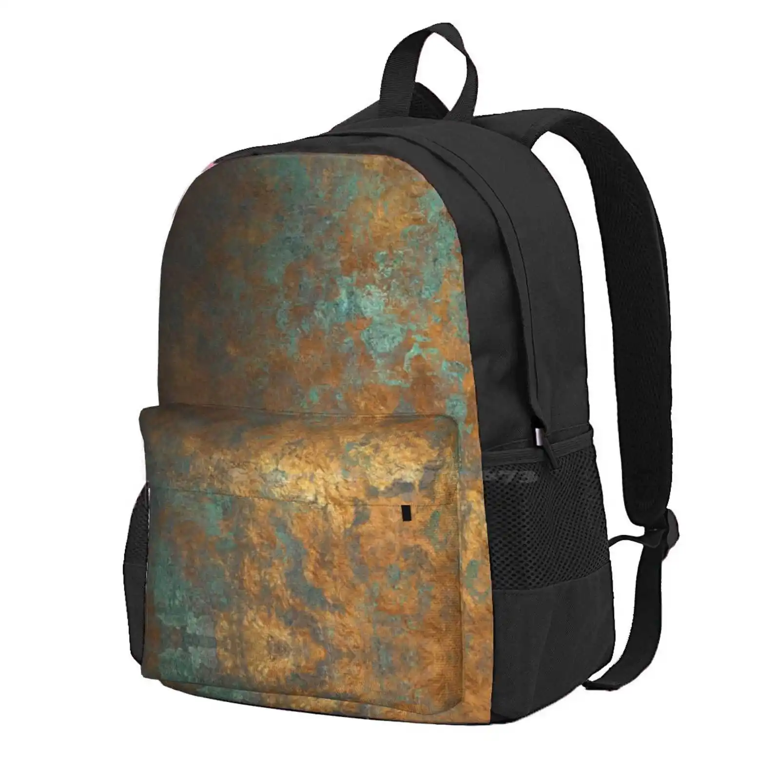 Oxidized Copper Hot Sale Schoolbag Backpack Fashion Bags Oxidized Copper Metal