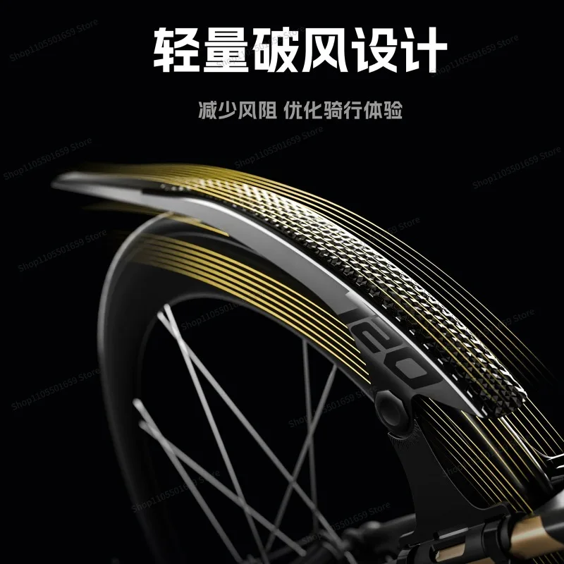 For Road Car Fender, Melon Car Gravel Bicycle Quick Dismantling Extended Gear Rain Plate Adjustable 700C Mud Removal