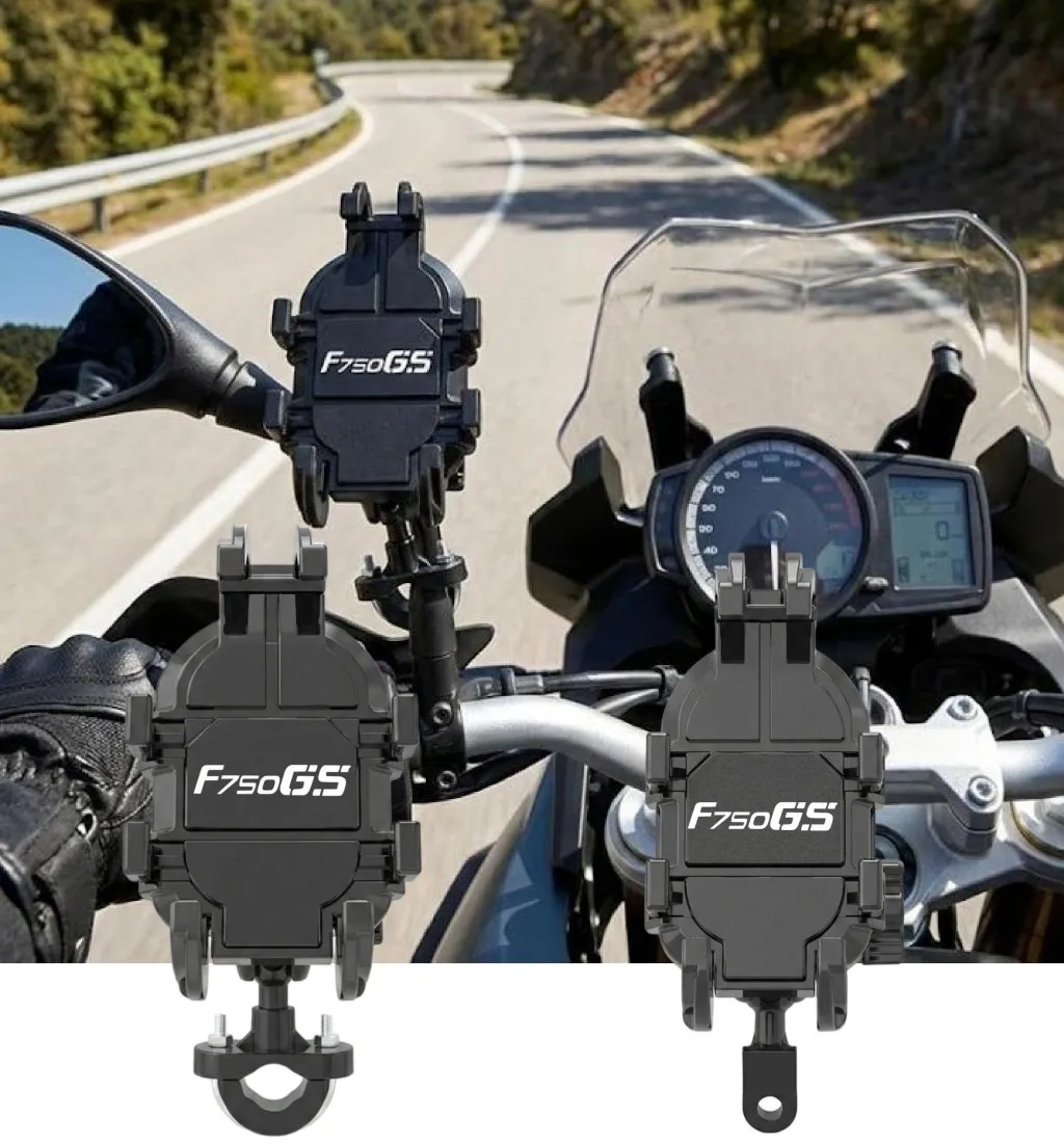 

Motorcycle Handlebar Mobile Phone Holder GPS Stand Bracket For BMW F750GS F 750GS F750 GS F750-GS 2019 2020 2021 F750GS