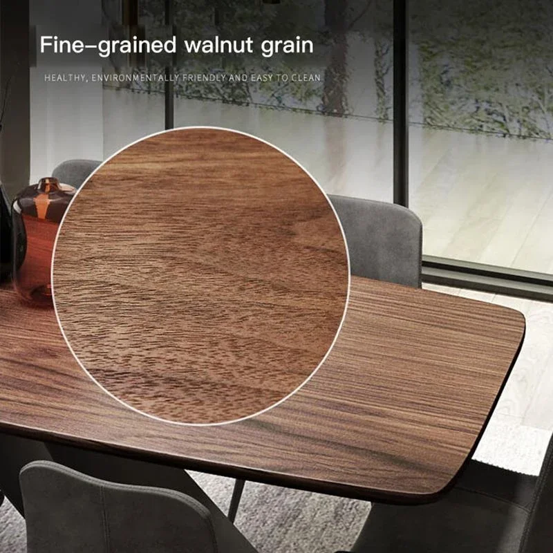 Nordic Dining Table Set Modern Rectangular Creative Size Apartment Solid Wood Dining Table 좌식테이블 Home Furniture