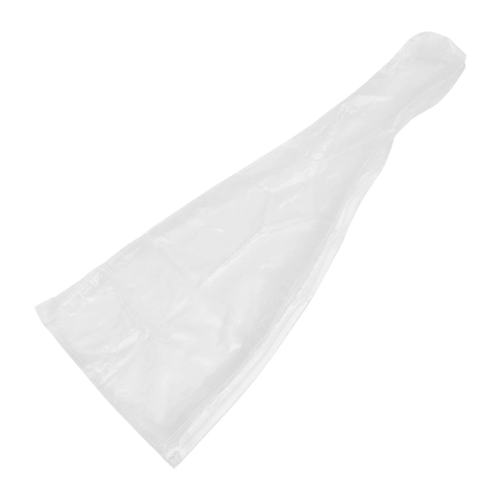 

Guitar Bass Cover Dust Proof Transparent Frosted Pvc Waterproof Translucent Musical Instrument Protector Reusable Durable