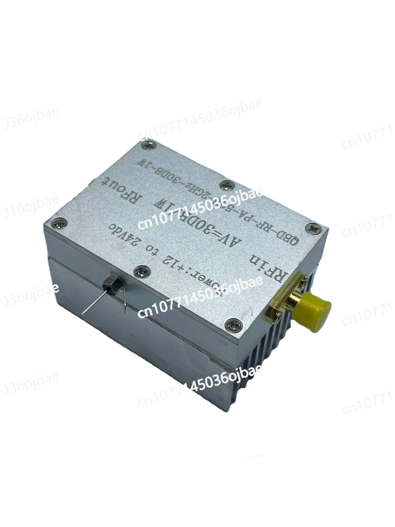 

Power Synthesis Broadband Linear RF Power Amplifier 50 M-2 GHZ 1W Small Signal Amplifier Broadband PA 30DB