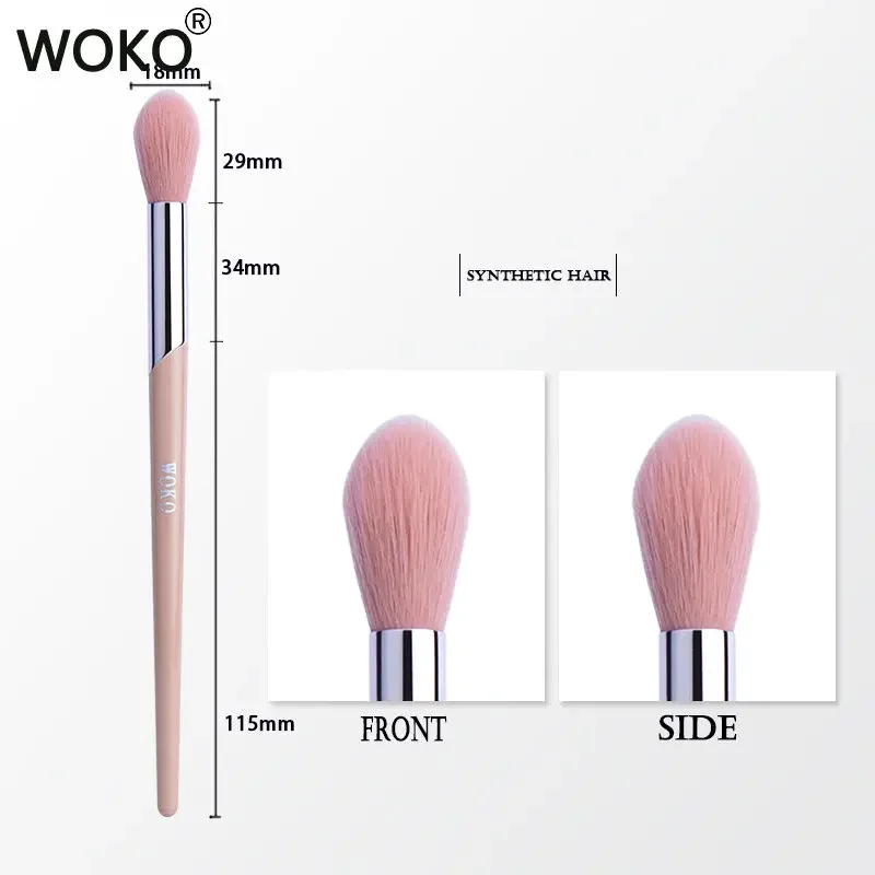 Makeup Brush Eyeliner Smoky Eyeshadow Brush Smudge Shadow Gel Eye Liner Eye Shadow Makeup Brush Pink Fashion Fenty Style Series