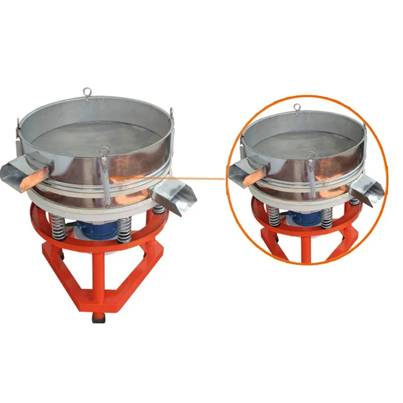 New Automatic Vibrating Screening hine Small Chinese Medicine Powder Separation Screening hine Vibrating Screening