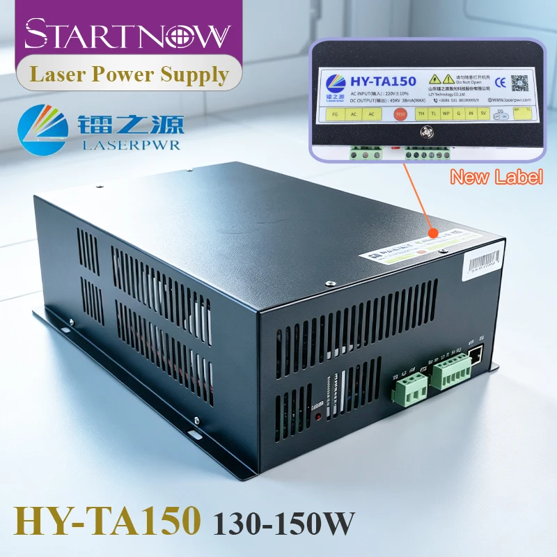 Startnow HY‑TA150 150W CO2 Laser Power Supply Source Industrial Power Source for Laser Cutting Engraving Equipment Spare Parts