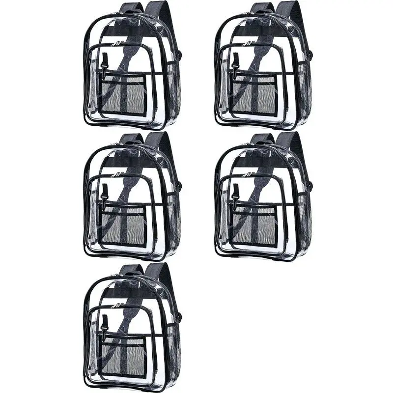 sac-a-dos-transparent-robuste-abrt-5x-sac-a-dos-d'ecole-transparent-de-securite-sac-a-livres-transparent-pour-le-travail-le-controle-de-securite-et-les-voyages