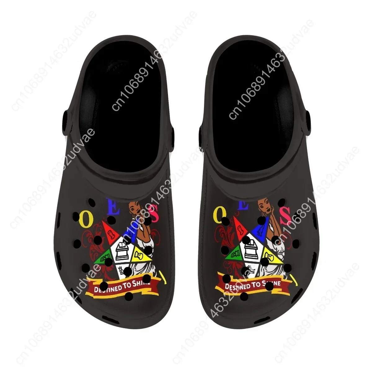 Lightweight Non-slip Indoor Slippers OES Sistars Order Of Eastern Printed Casual Flat Garden Shoes Couple Beach Adult Sandals
