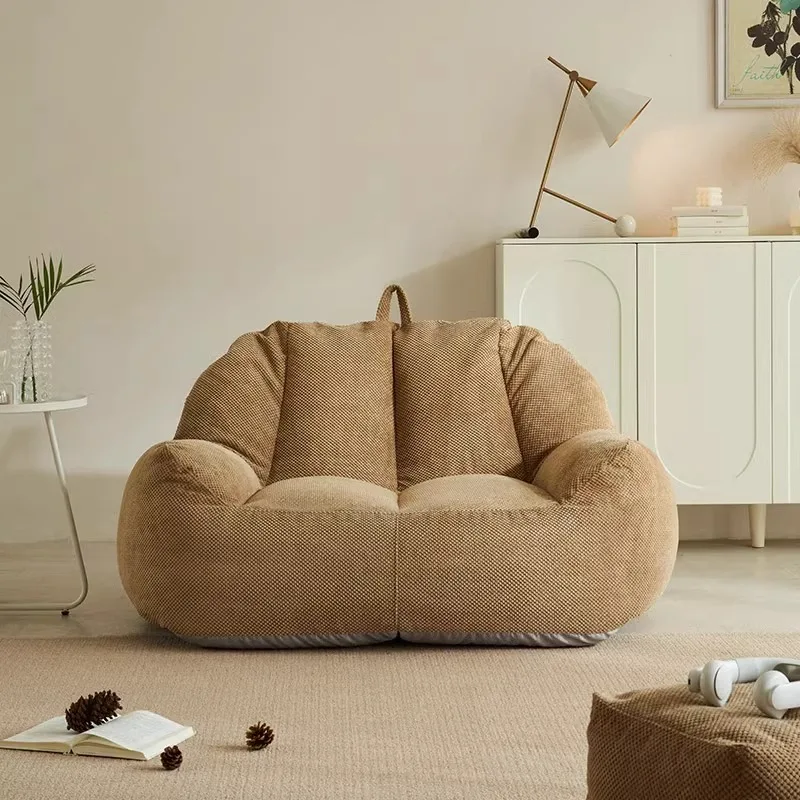 

Cozy EPP Bean Bag Sofa for Two: Chic Nordic Lounge Chair for Living Room, Bedroom, and Balcony Retreats Giant Bean Bag Furniture