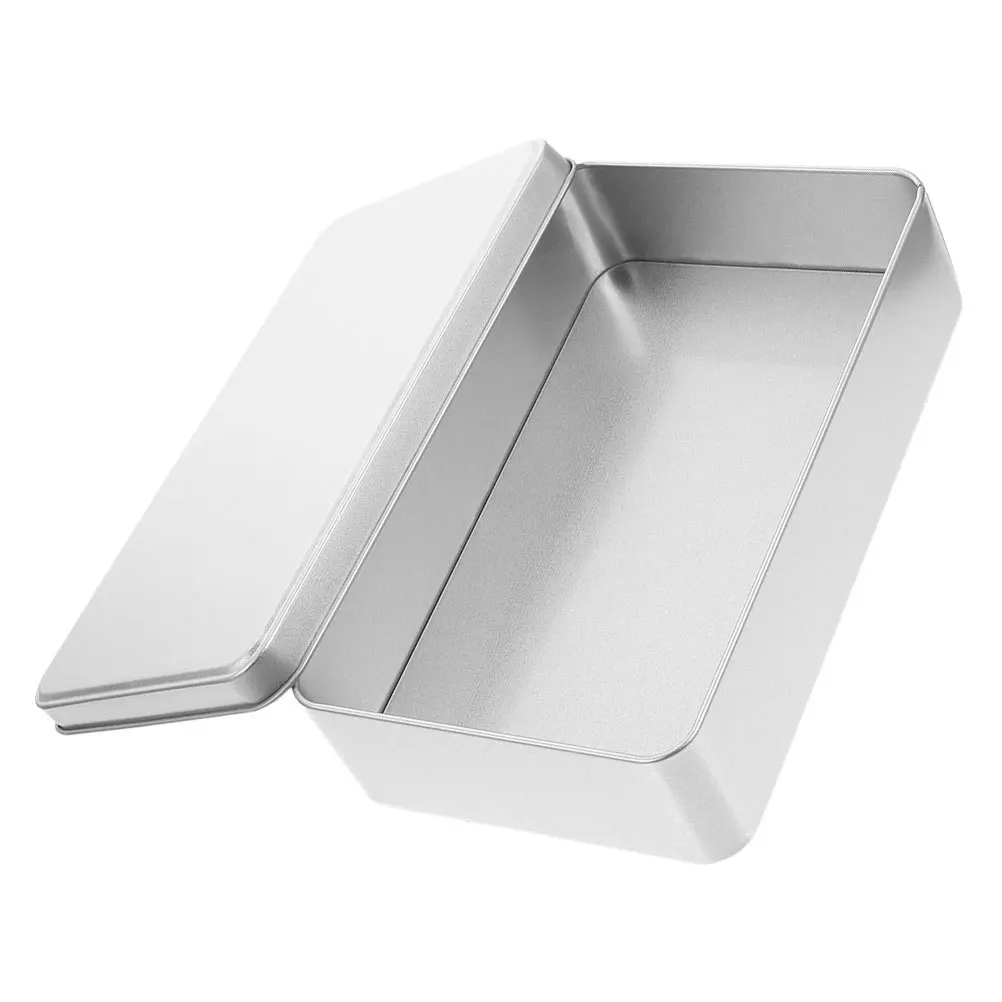 

Rectangular Tin Box With Lid Small Metal Storage Container For Candy Jewelry Wedding Favors Holiday Gift Packaging Home Decor