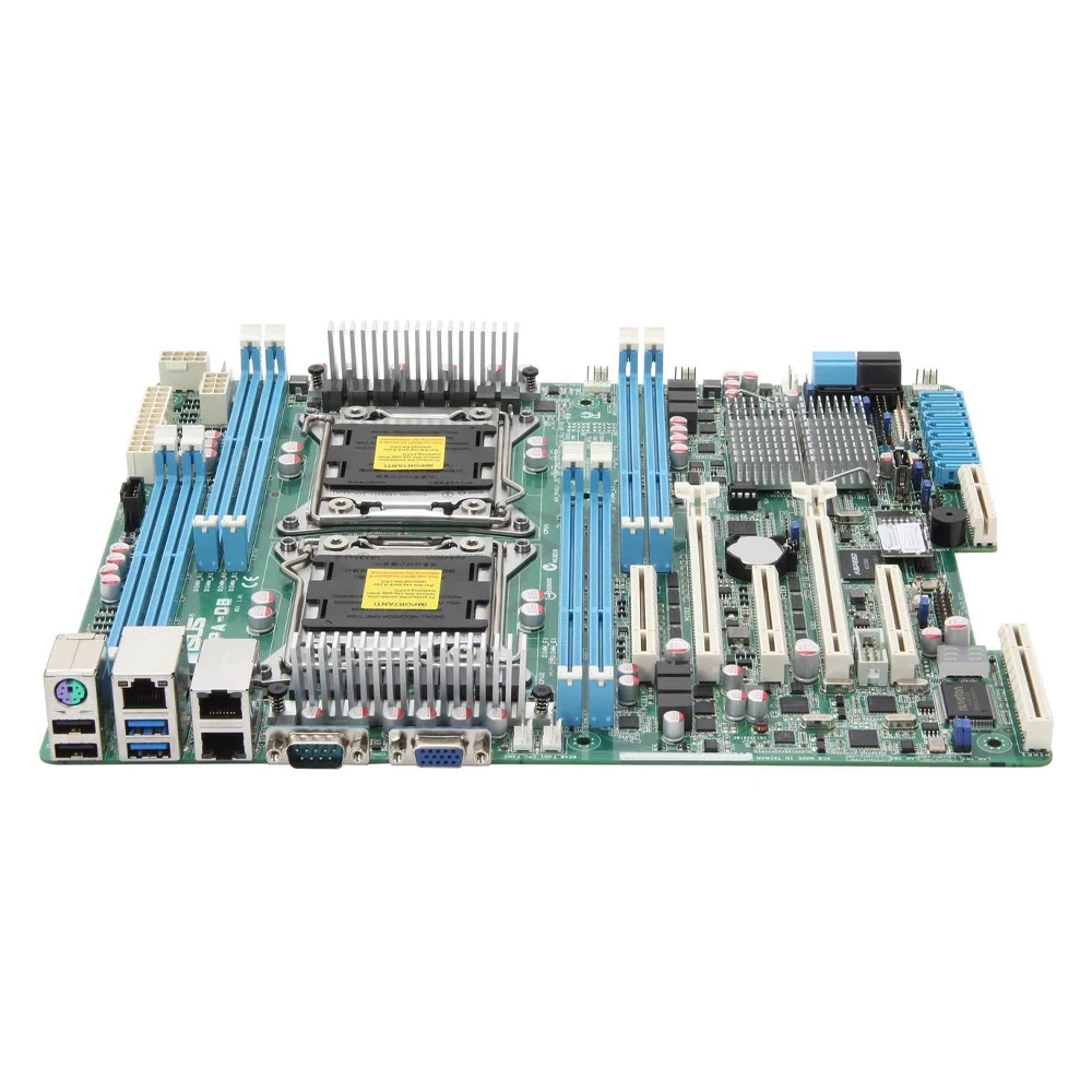 Imagem -04 - Servidor Asus Z9pa-d8 Usado Placa-mãe 2x Soquete Lga 2011 para Processador Intel Xeon E52600 Família de Produtos 8x Dimms Max. Ddr3 de 256 gb