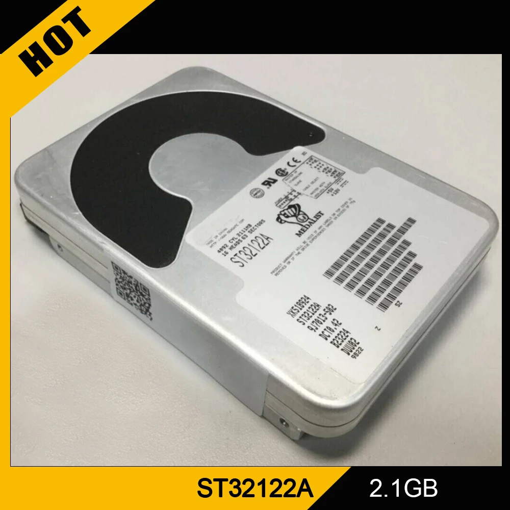 Disco Duro ST32122A Para Seagate, 11G, 3,5 ", IDE 2,1 GB, equipo Industrial, alta calidad, envío rápido