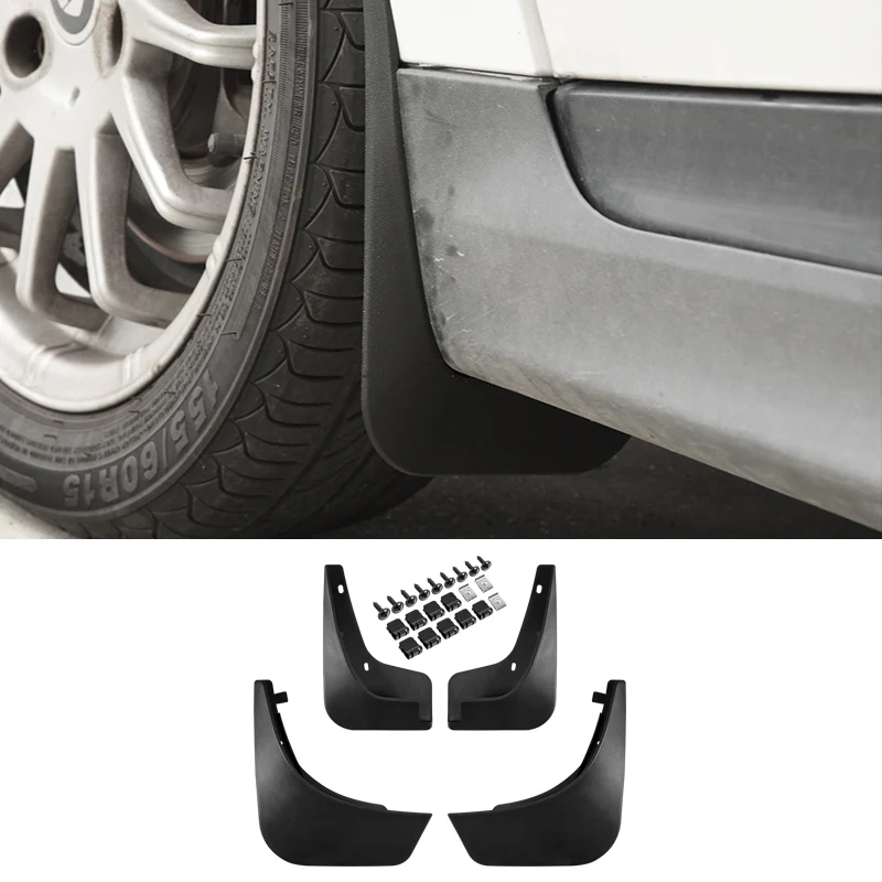 

Front Rear Car Wheel Mud Flaps For Smart 451 453 Fortwo Forfour No Drilling Splash Guards Fenders Mudguards Mudflaps Auto Parts