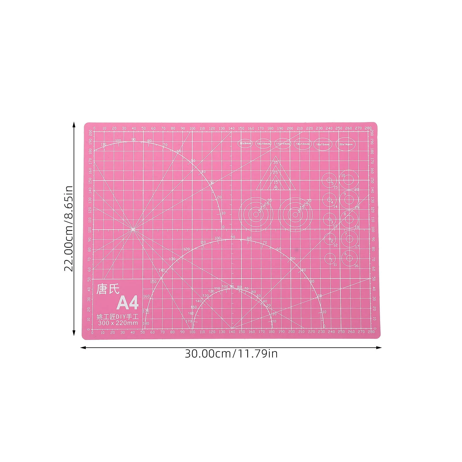 Tapete de corte profissional a4, placa de gravação em pvc, dupla face, antiderrapante, artesanato, placa de corte para scrapbooking, costura diy